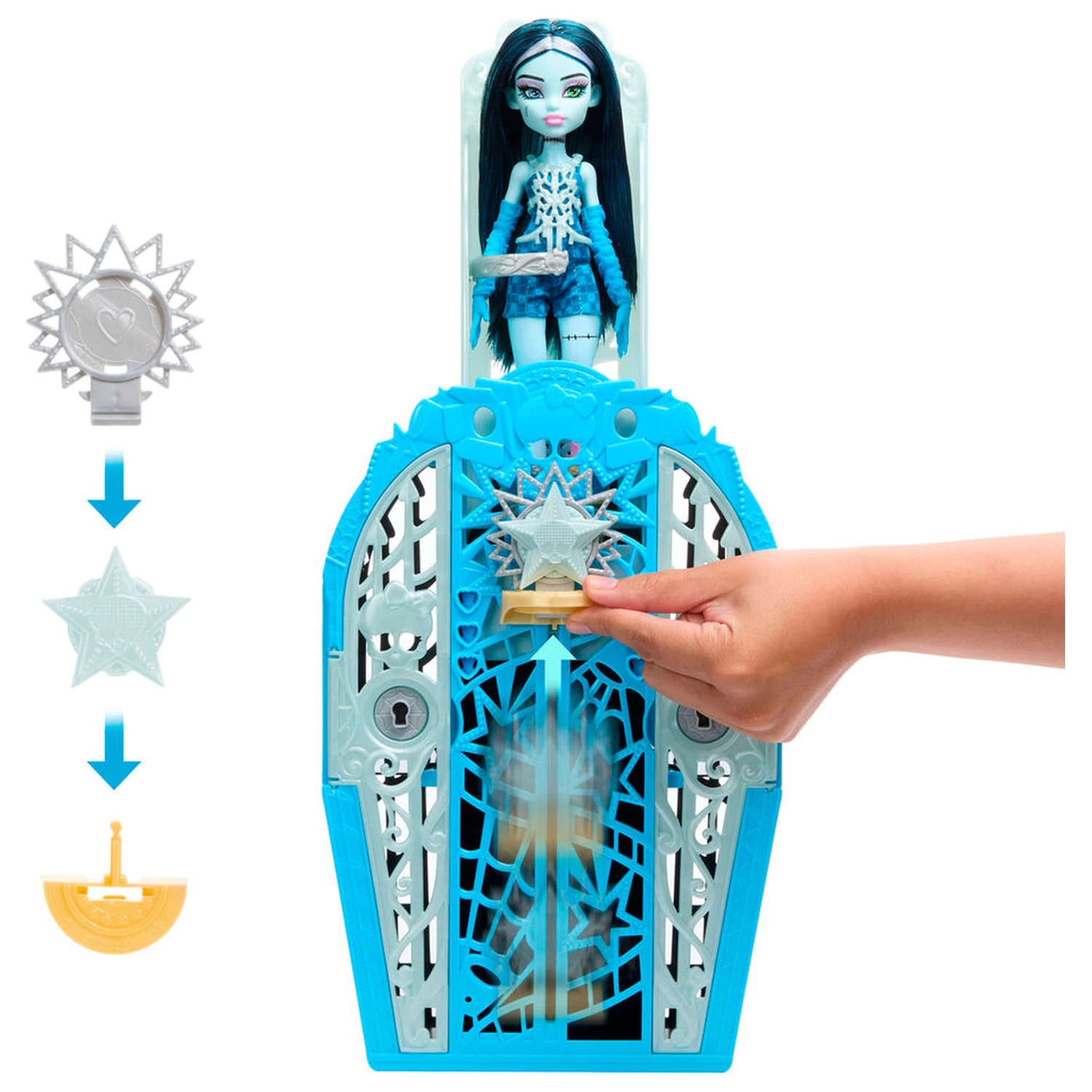 Monster High Skulltimate Secrets Hauntlywood Mysteries Frankie doll product photo
