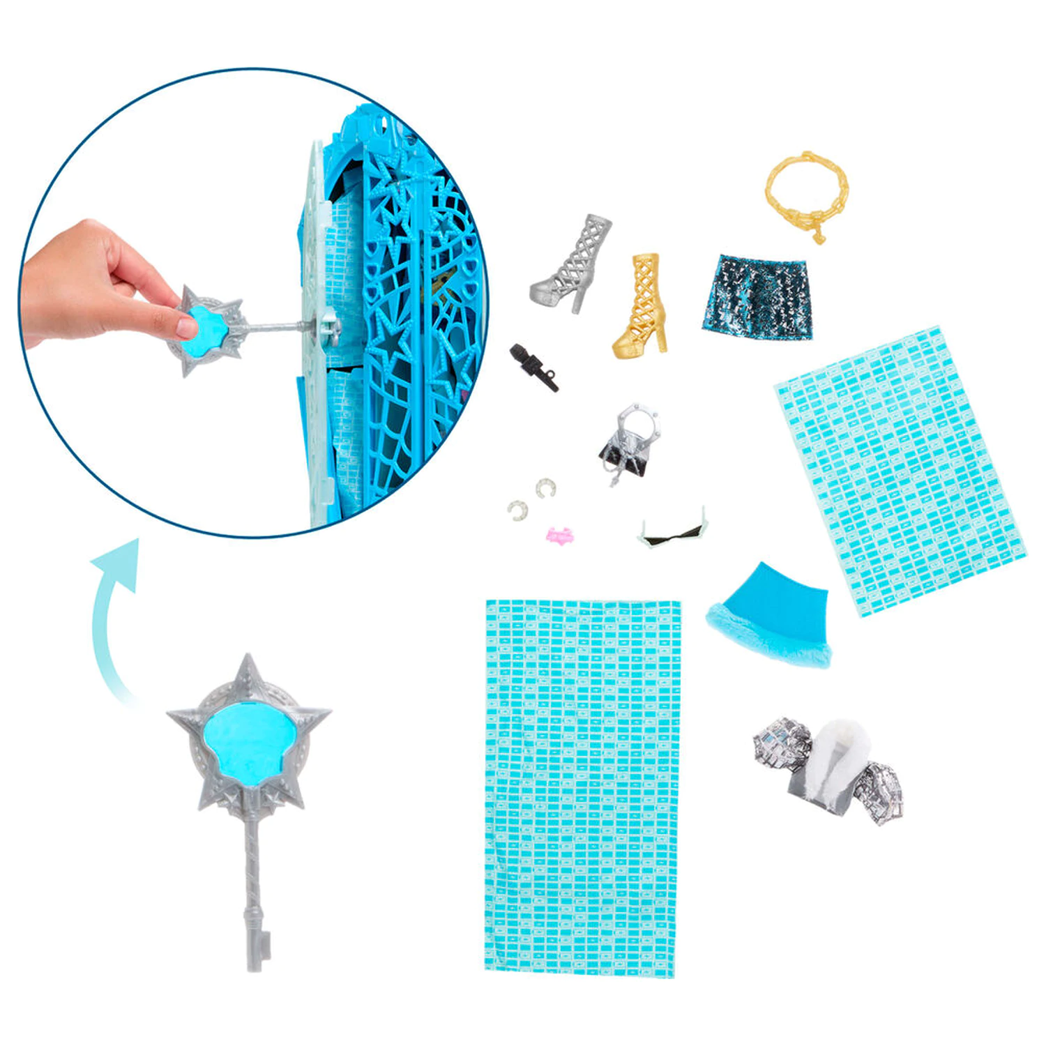 Monster High Skulltimate Secrets Hauntlywood Mysteries Frankie doll product photo