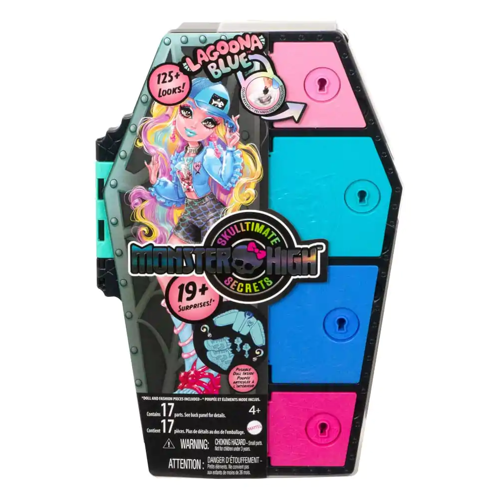 Monster High Skulltimate Secrets Doll Lagoona Blue 25 cm product photo