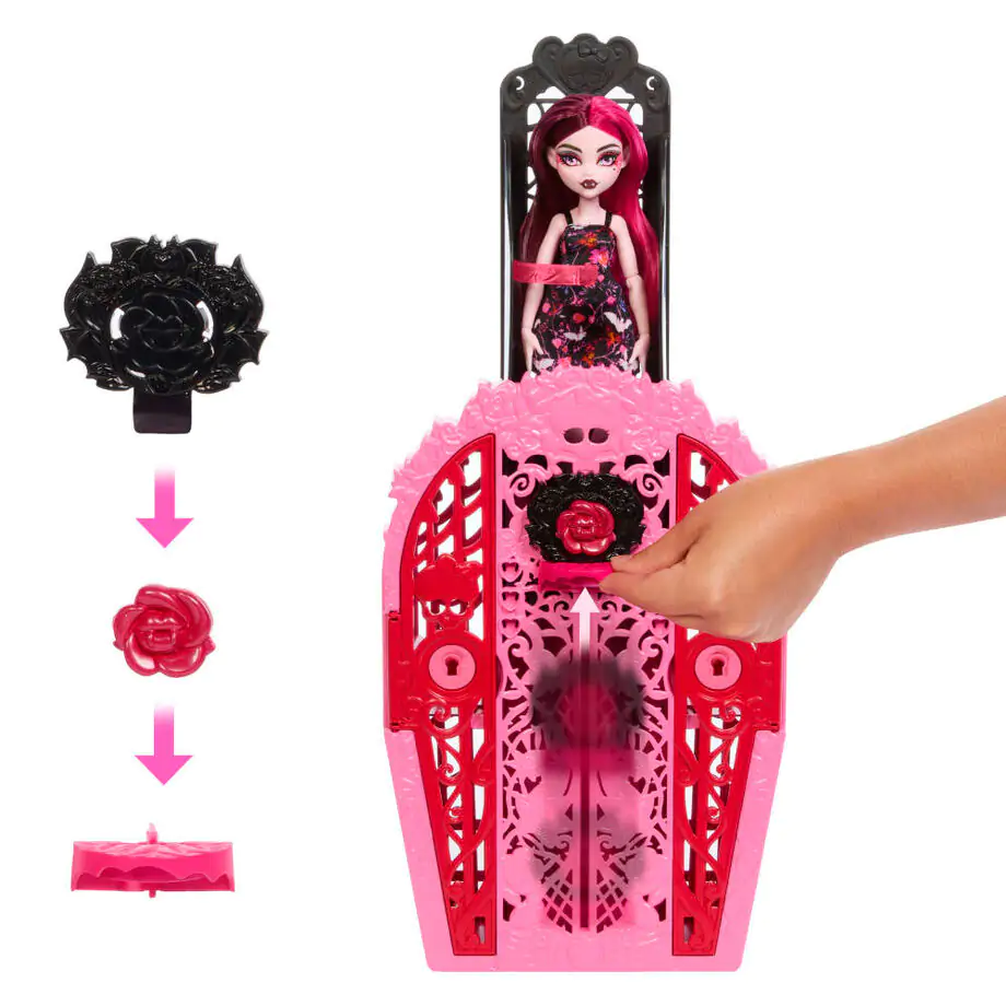 Monster High Skulltimate Secrets Midnight Garden Draculaura doll product photo