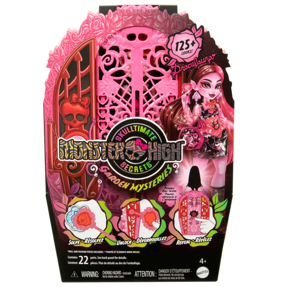 Monster High Skulltimate Secrets Midnight Garden Draculaura doll product photo