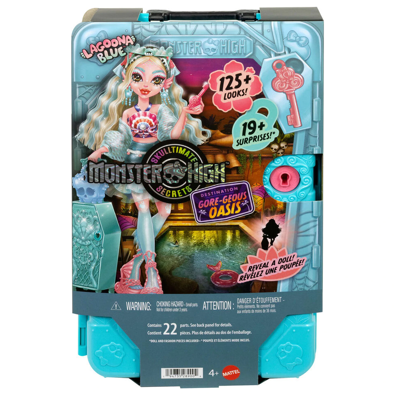 Monster High Skulltimate Secrets Series 7 Lagoona Blue doll product photo