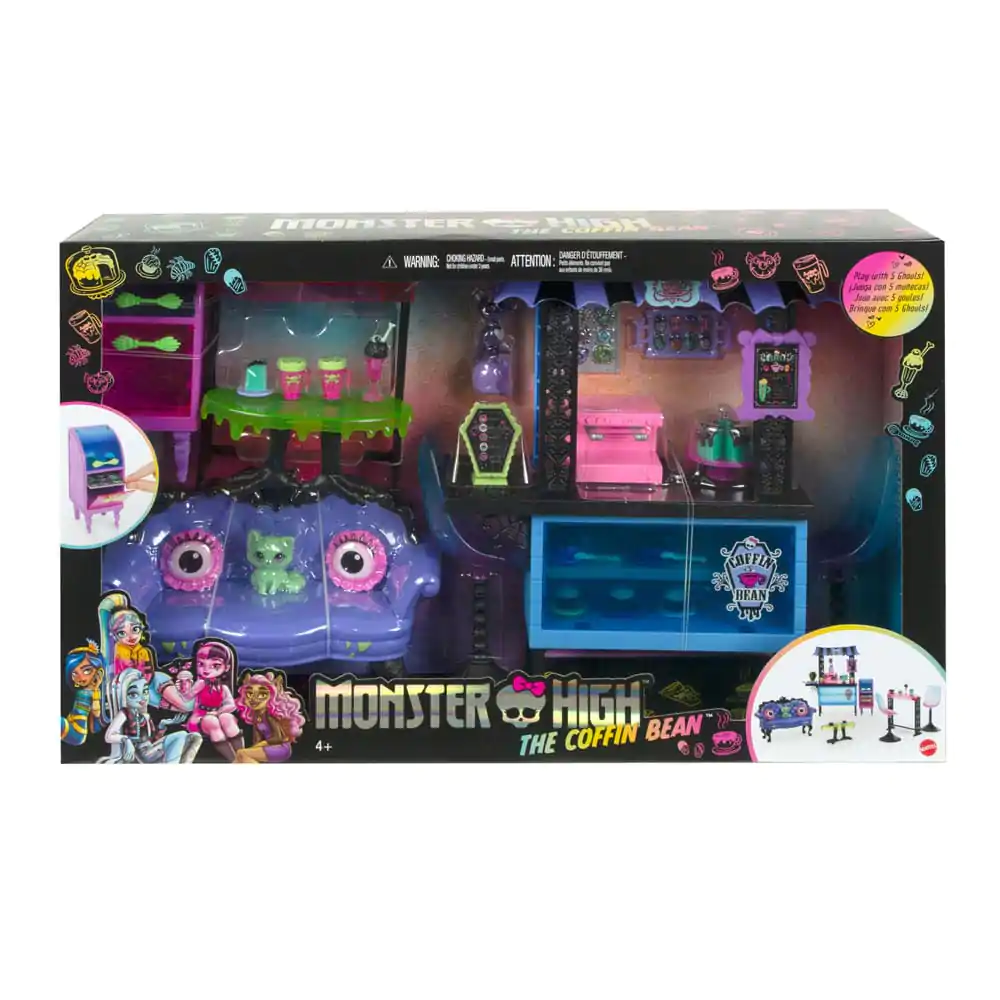 Monster High Playset The Coffin Bean Café Lounge product photo