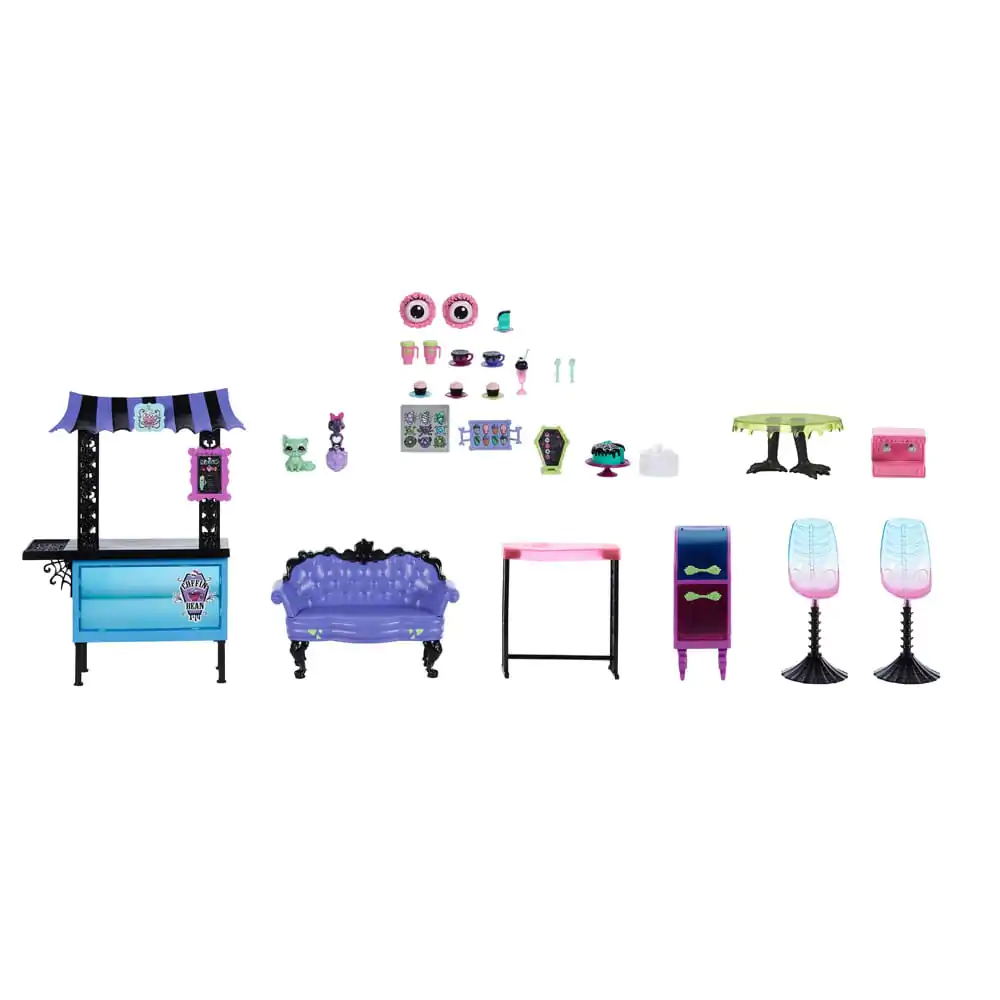 Monster High Playset The Coffin Bean Café Lounge product photo