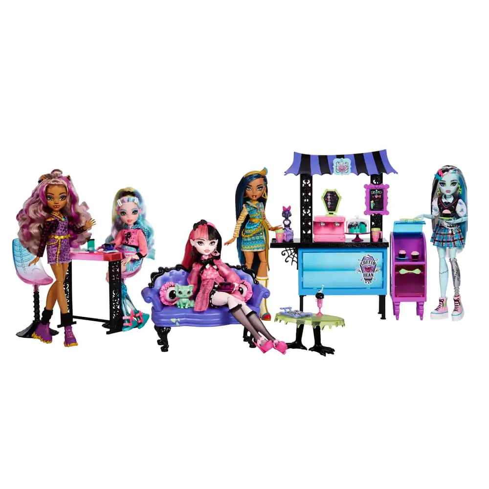 Monster High Playset The Coffin Bean Café Lounge product photo