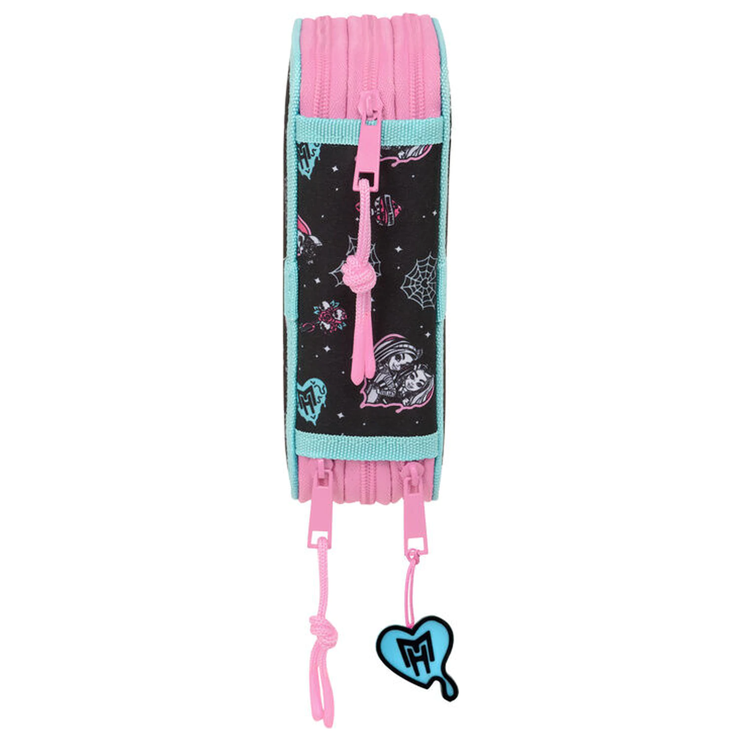 Monster High triple pencil case 37pcs product photo