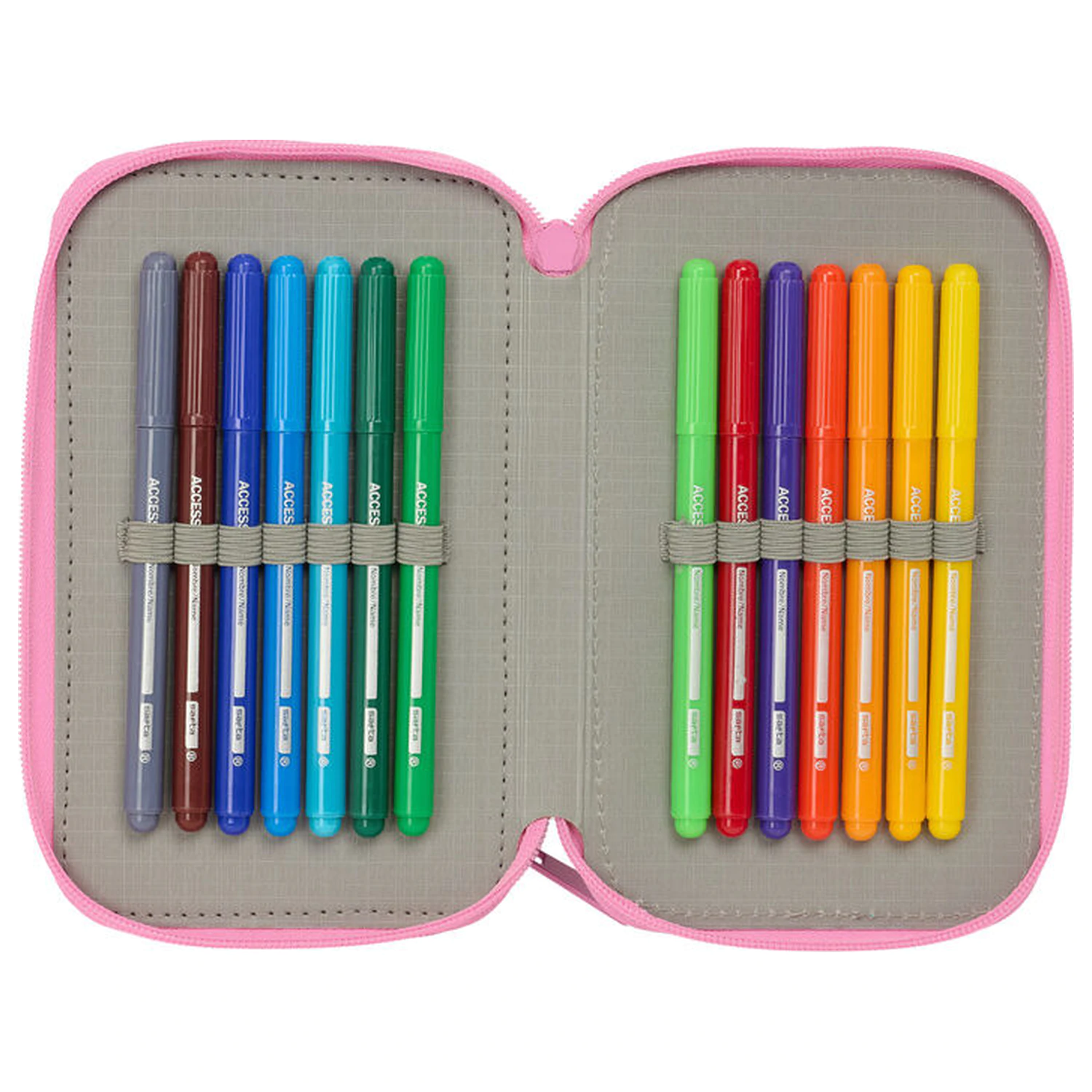 Monster High triple pencil case 37pcs product photo