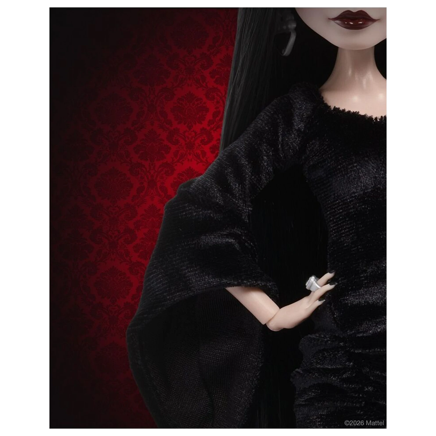 Monster High Wednesday Morticia doll product photo