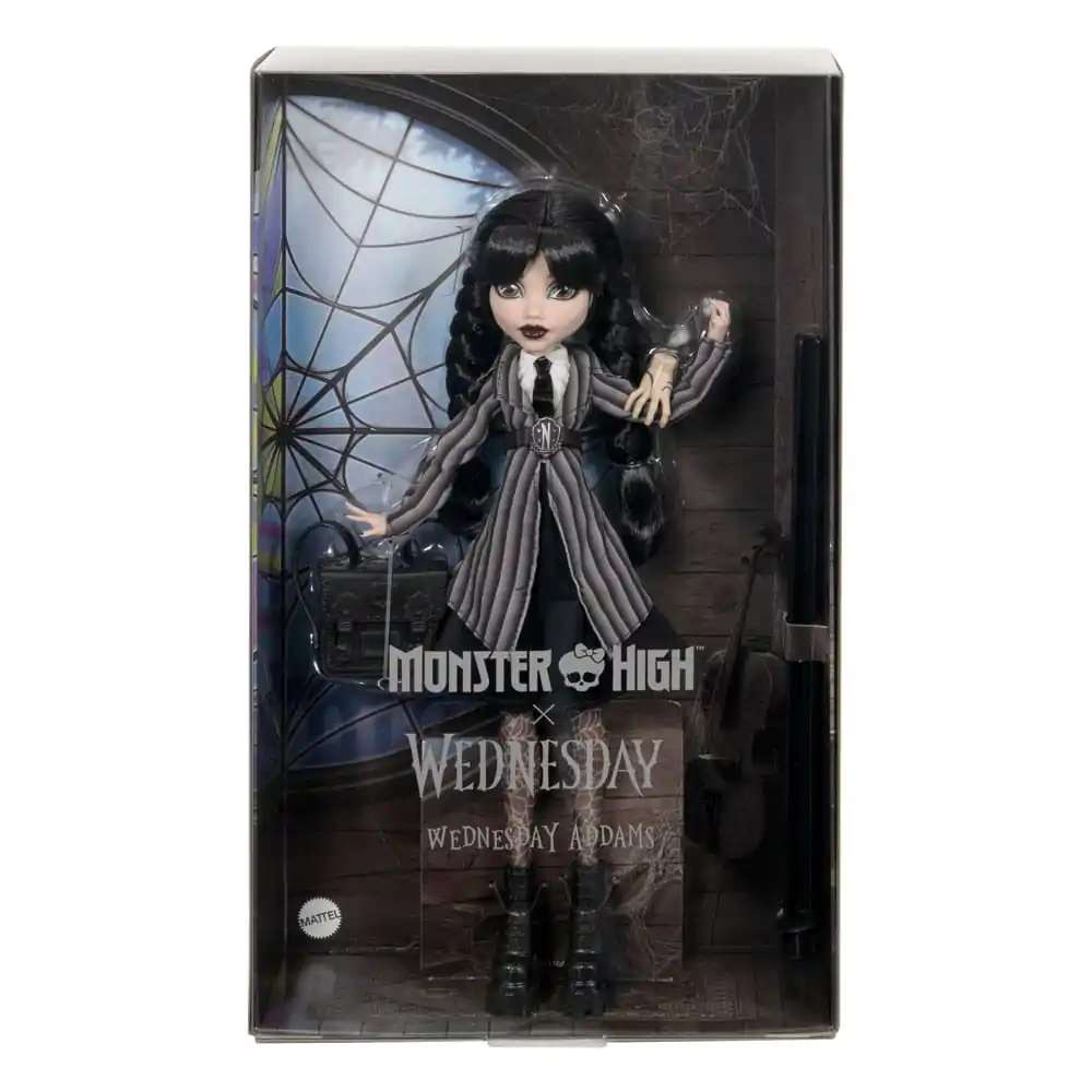 Monster High x Wednesday Doll Wednesday Addams termékfotó