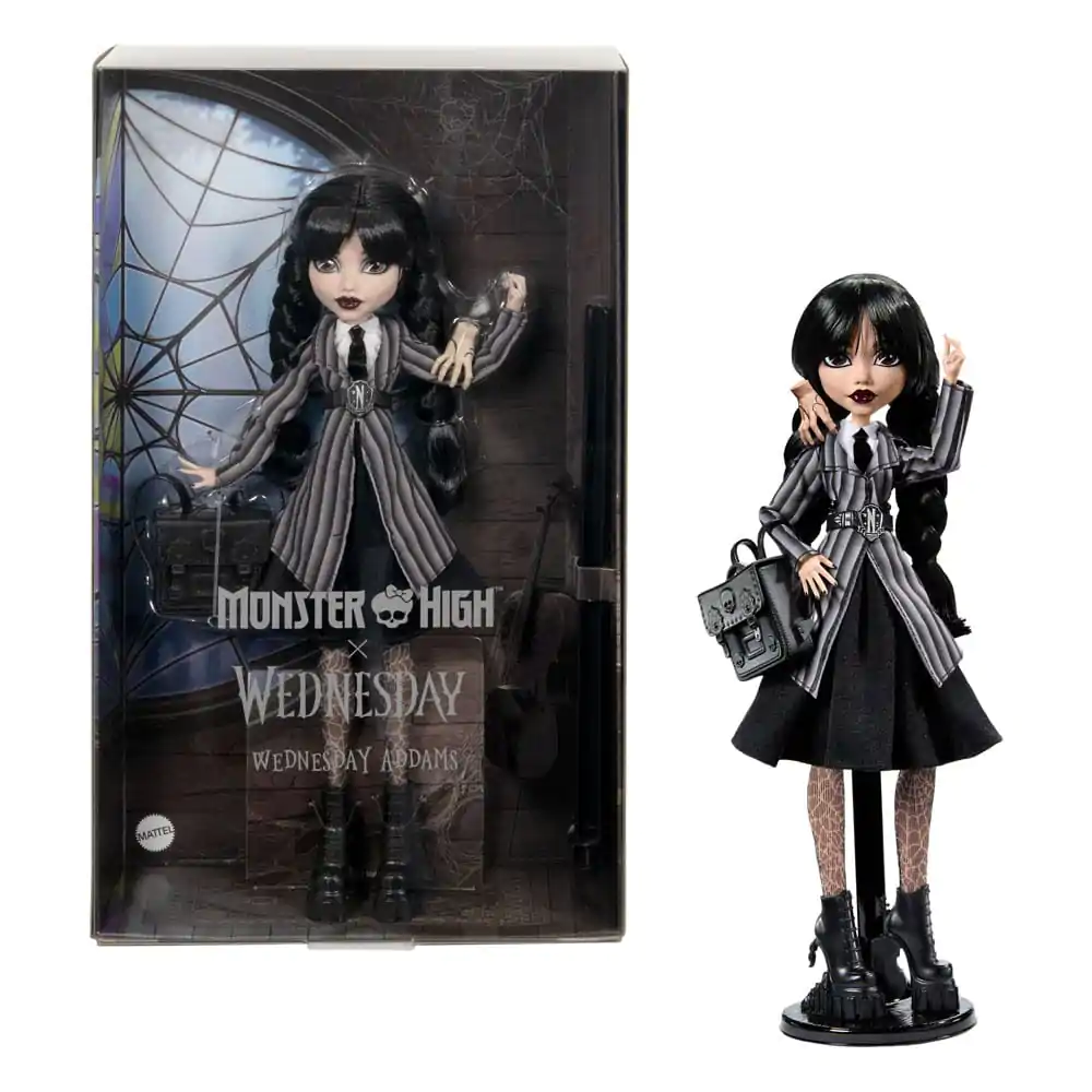 Monster High x Wednesday Doll Wednesday Addams termékfotó