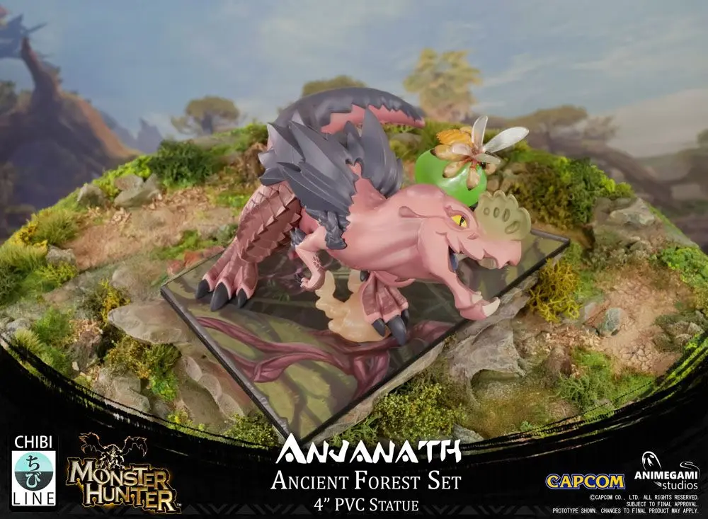 Monster Hunter PVC Statue Anjanath 10 cm product photo