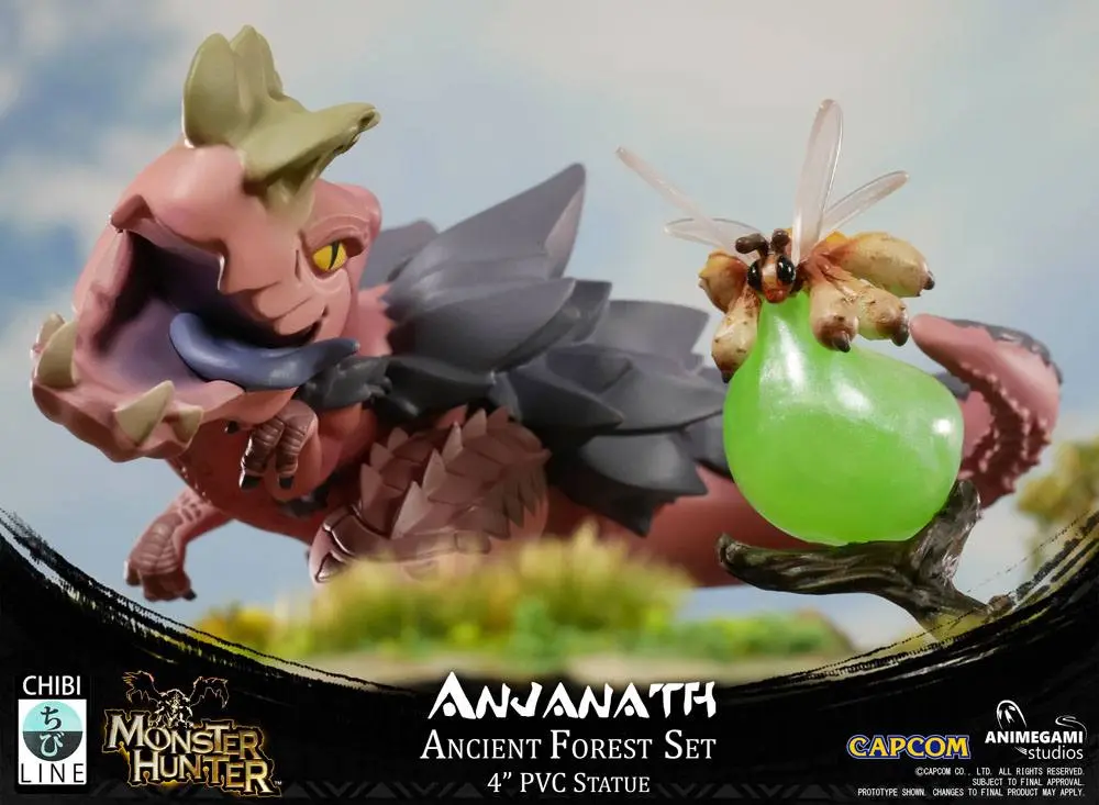 Monster Hunter PVC Statue Anjanath 10 cm product photo