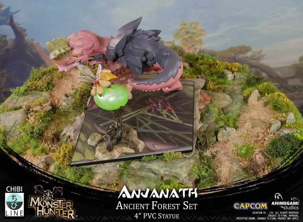 Monster Hunter PVC Statue Anjanath 10 cm product photo