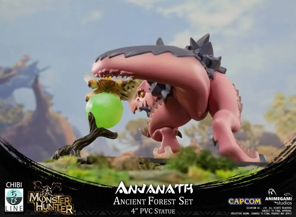Monster Hunter PVC Statue Anjanath 10 cm product photo