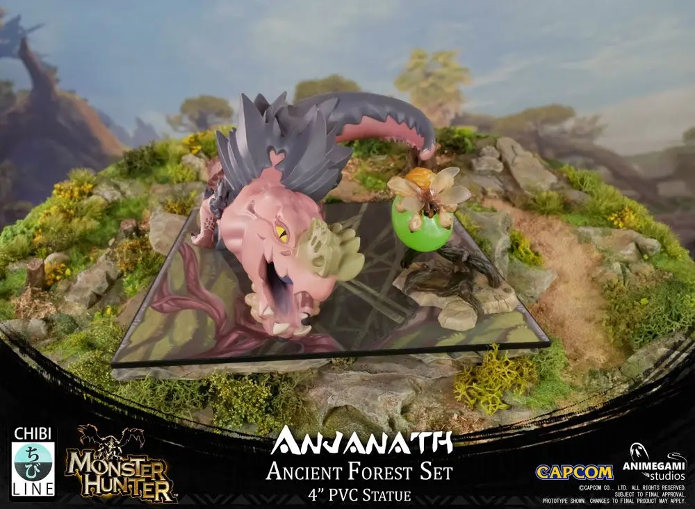 Monster Hunter PVC Statue Anjanath 10 cm product photo