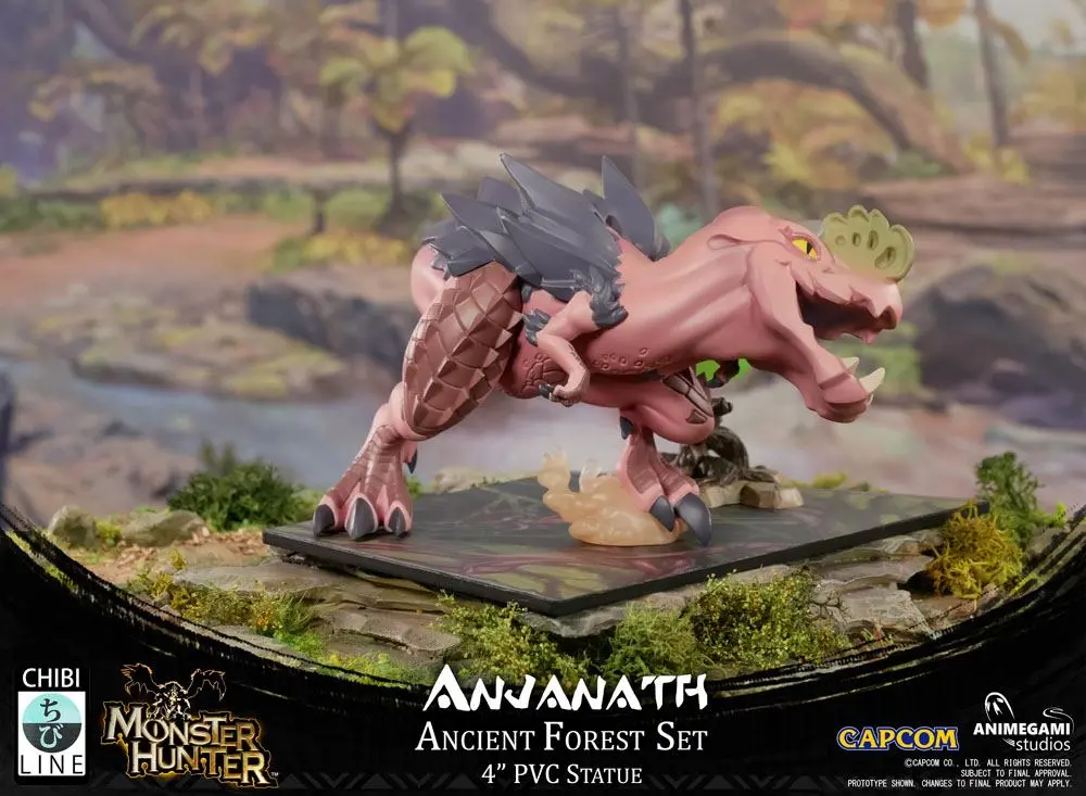 Monster Hunter PVC Statue Anjanath 10 cm product photo