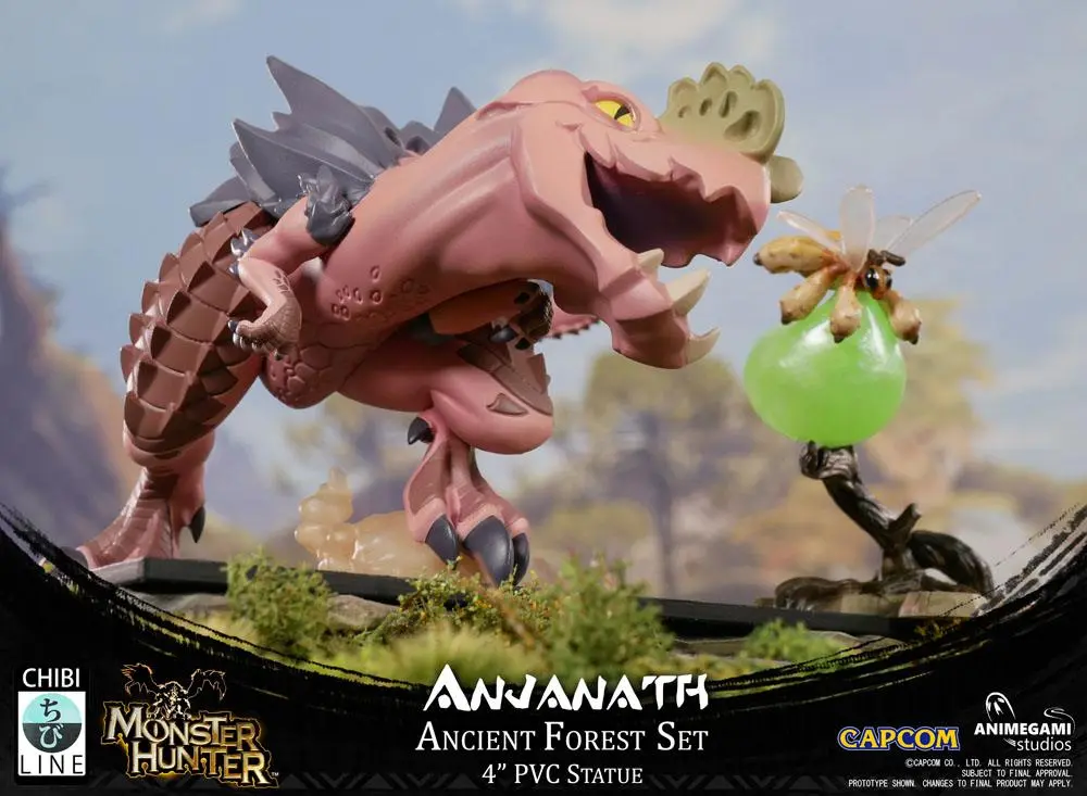 Monster Hunter PVC Statue Anjanath 10 cm product photo