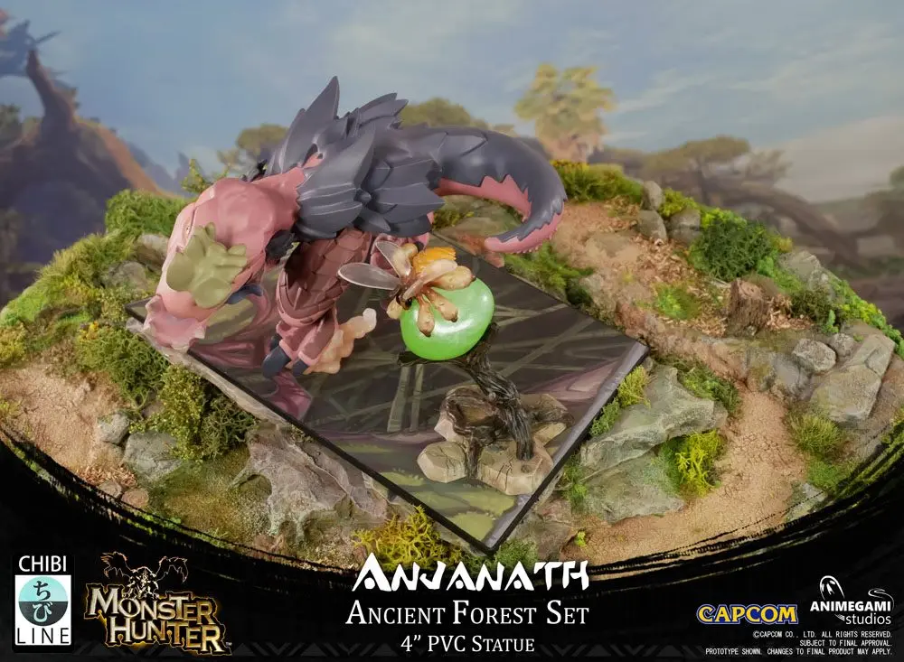 Monster Hunter PVC Statue Anjanath 10 cm product photo