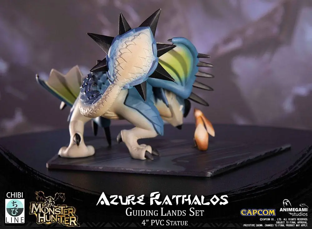 Monster Hunter PVC Statue Azure Rathalos 10 cm product photo