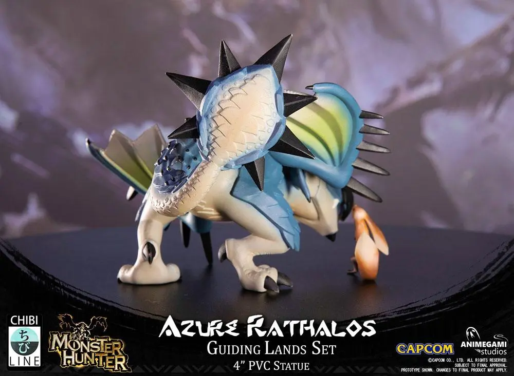 Monster Hunter PVC Statue Azure Rathalos 10 cm product photo