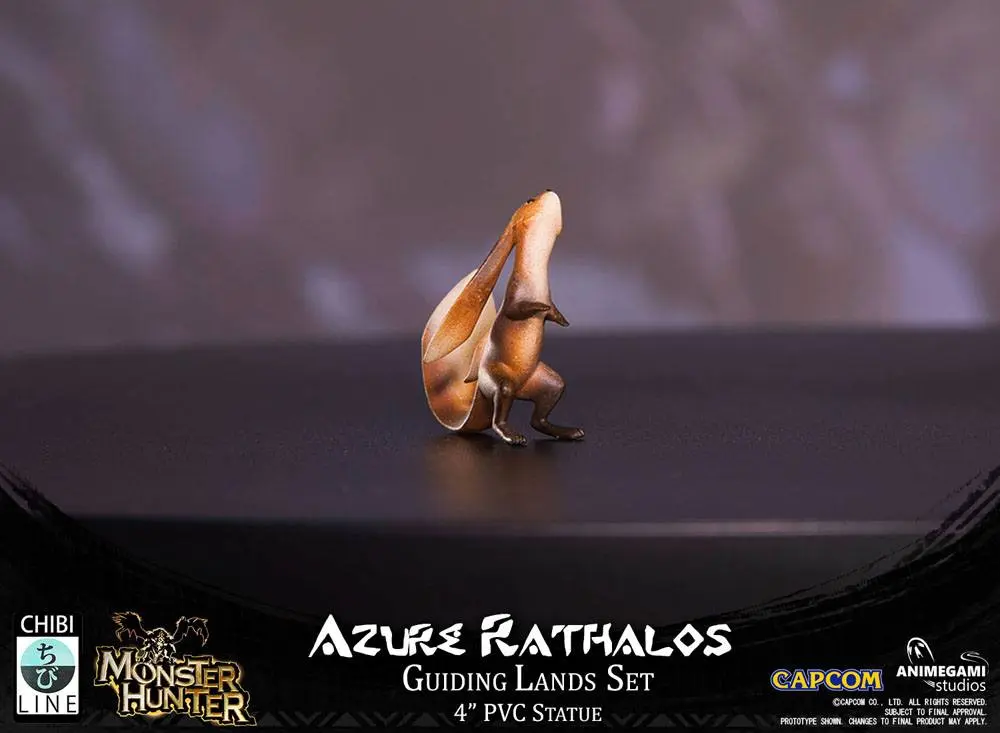 Monster Hunter PVC Statue Azure Rathalos 10 cm product photo