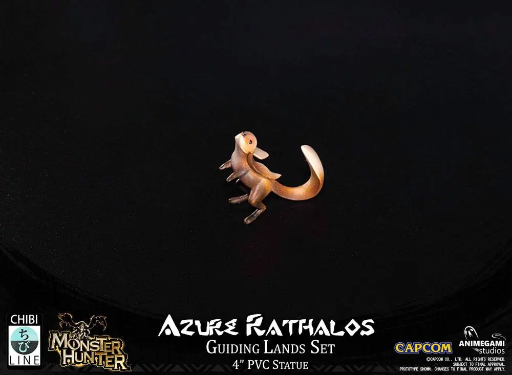 Monster Hunter PVC Statue Azure Rathalos 10 cm product photo