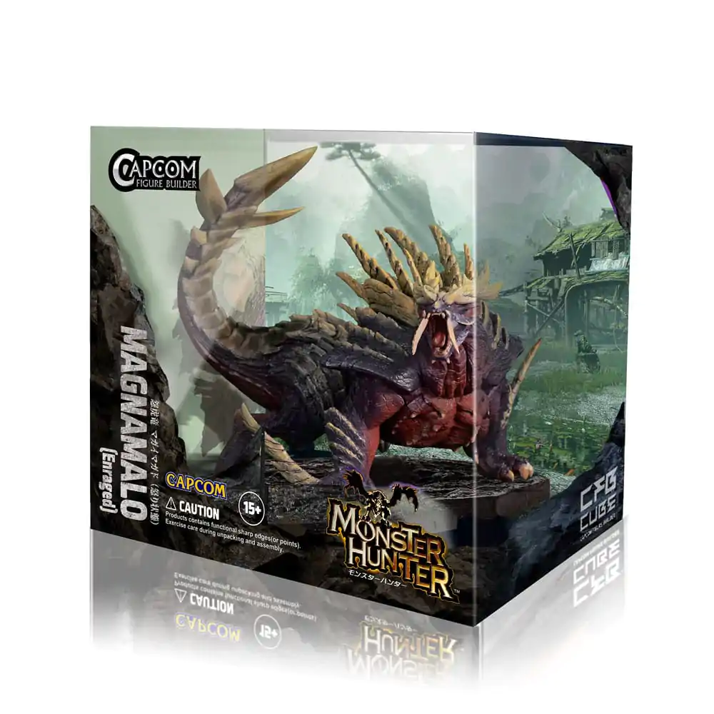 Monster Hunter PVC Statue Builder Cube Magnamalo (Enraged) 10 cm termékfotó