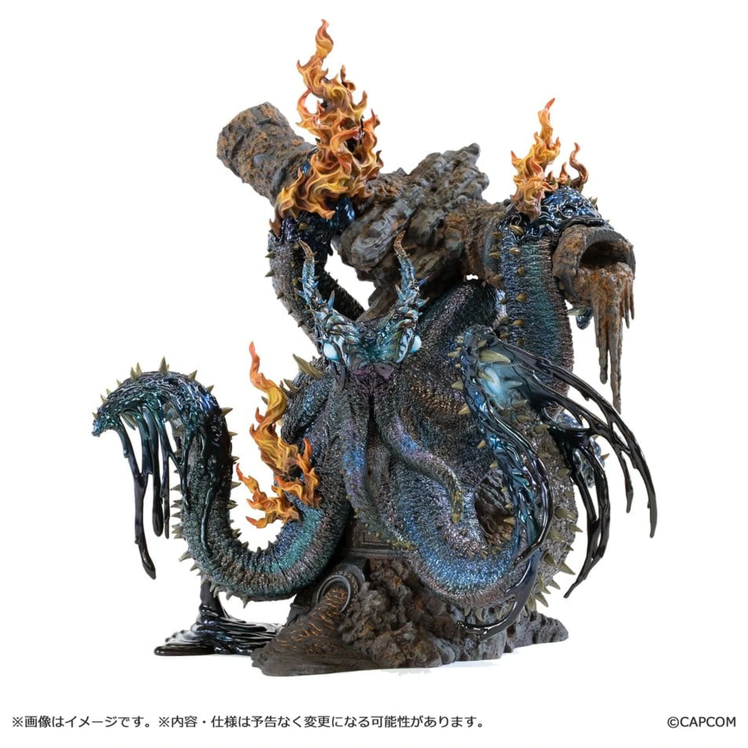 Monster Hunter Capcom Figure Builder Creator's Model PVC Figure Nu Udra 28 cm product photo