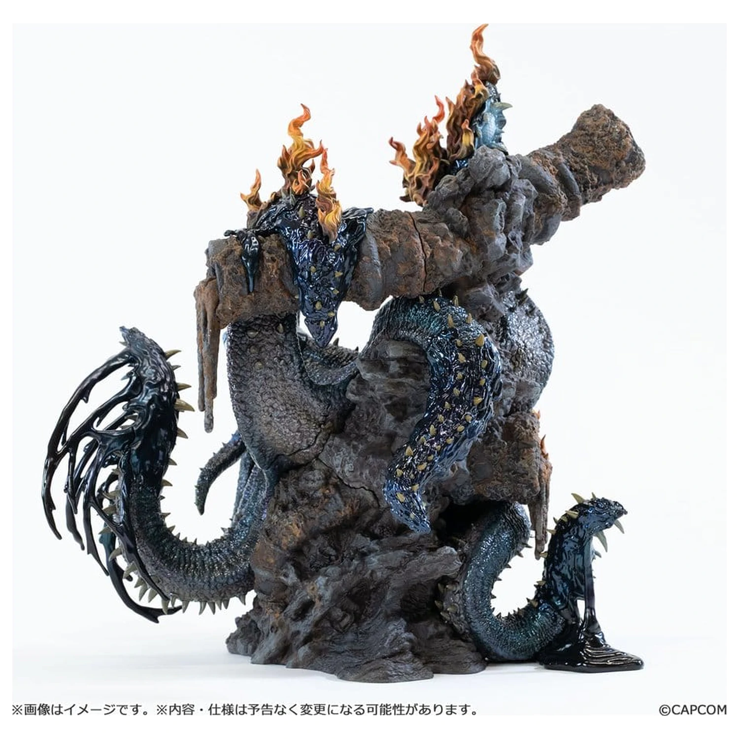 Monster Hunter Capcom Figure Builder Creator's Model PVC Figure Nu Udra 28 cm product photo
