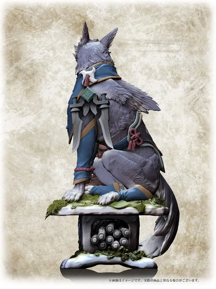 Monster Hunter PVC Statue CFB Creators Model Palamute 27 cm product photo