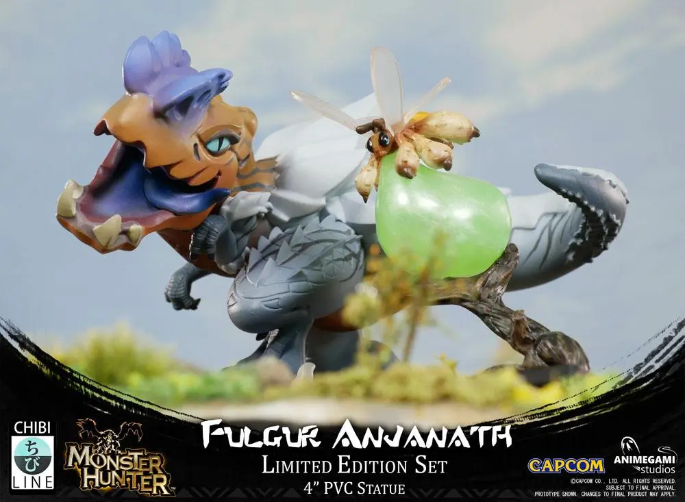 Monster Hunter PVC Statue Fulgur Anjanath 10 cm product photo