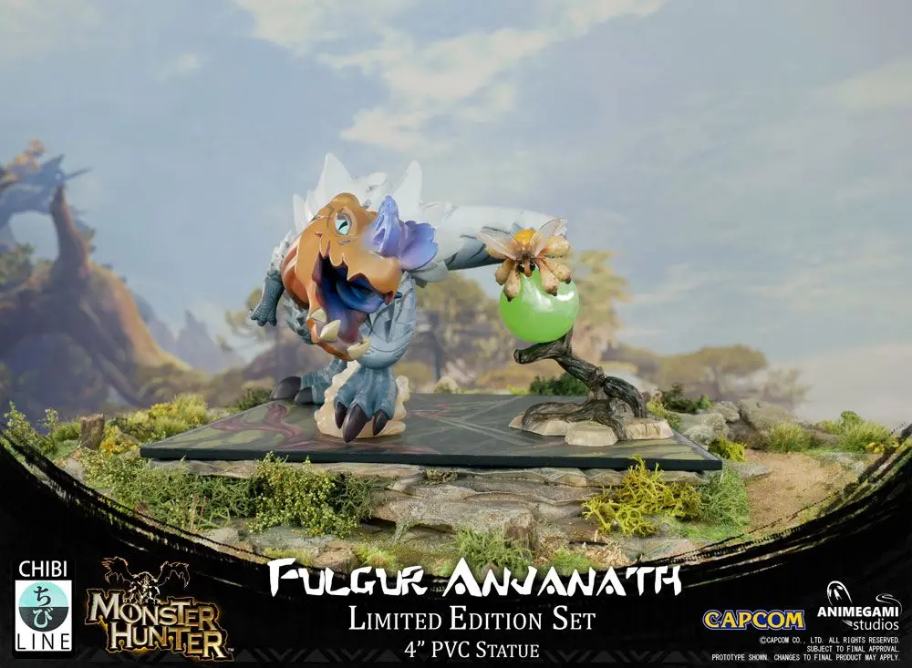 Monster Hunter PVC Statue Fulgur Anjanath 10 cm product photo