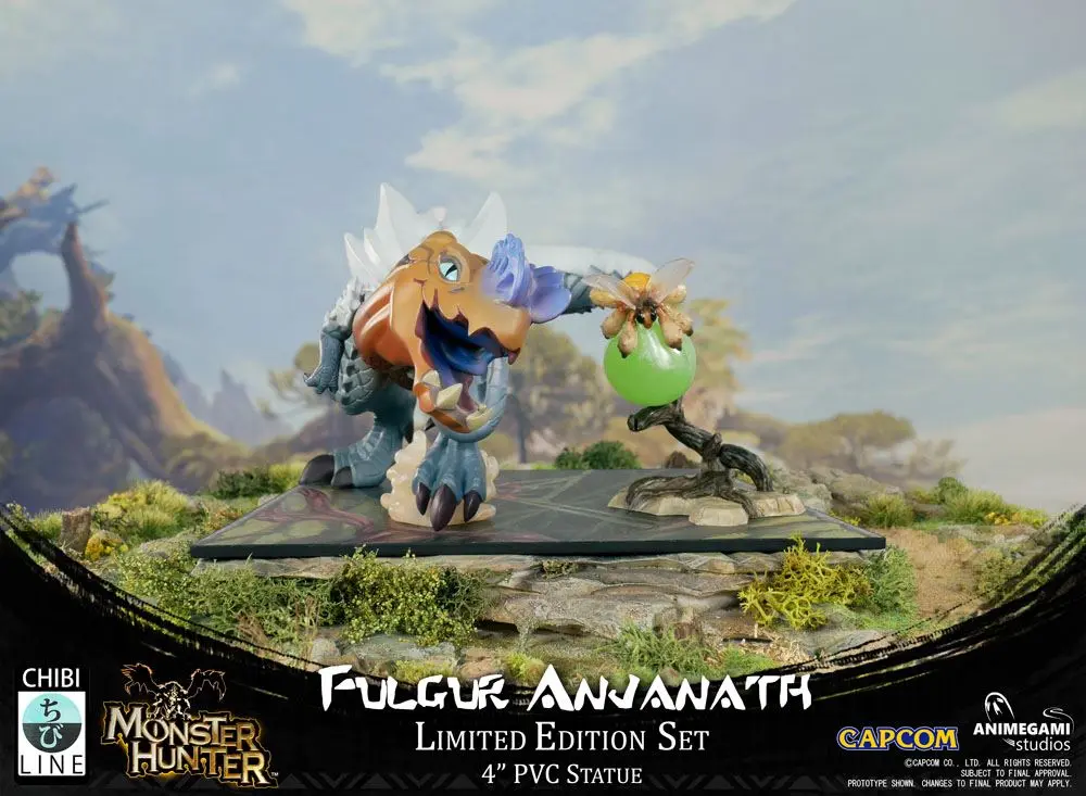 Monster Hunter PVC Statue Fulgur Anjanath 10 cm product photo