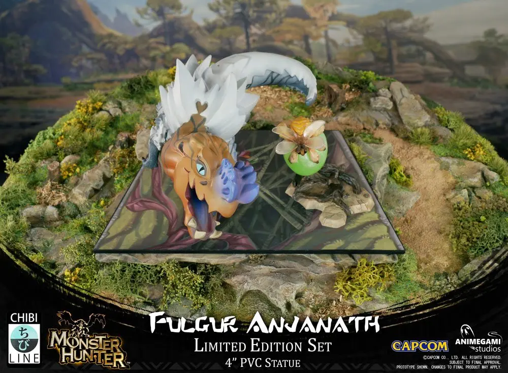 Monster Hunter PVC Statue Fulgur Anjanath 10 cm product photo