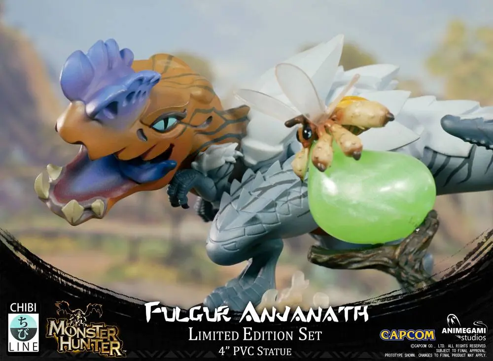 Monster Hunter PVC Statue Fulgur Anjanath 10 cm product photo