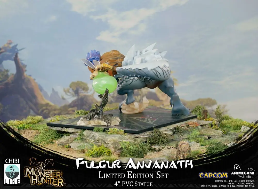 Monster Hunter PVC Statue Fulgur Anjanath 10 cm product photo