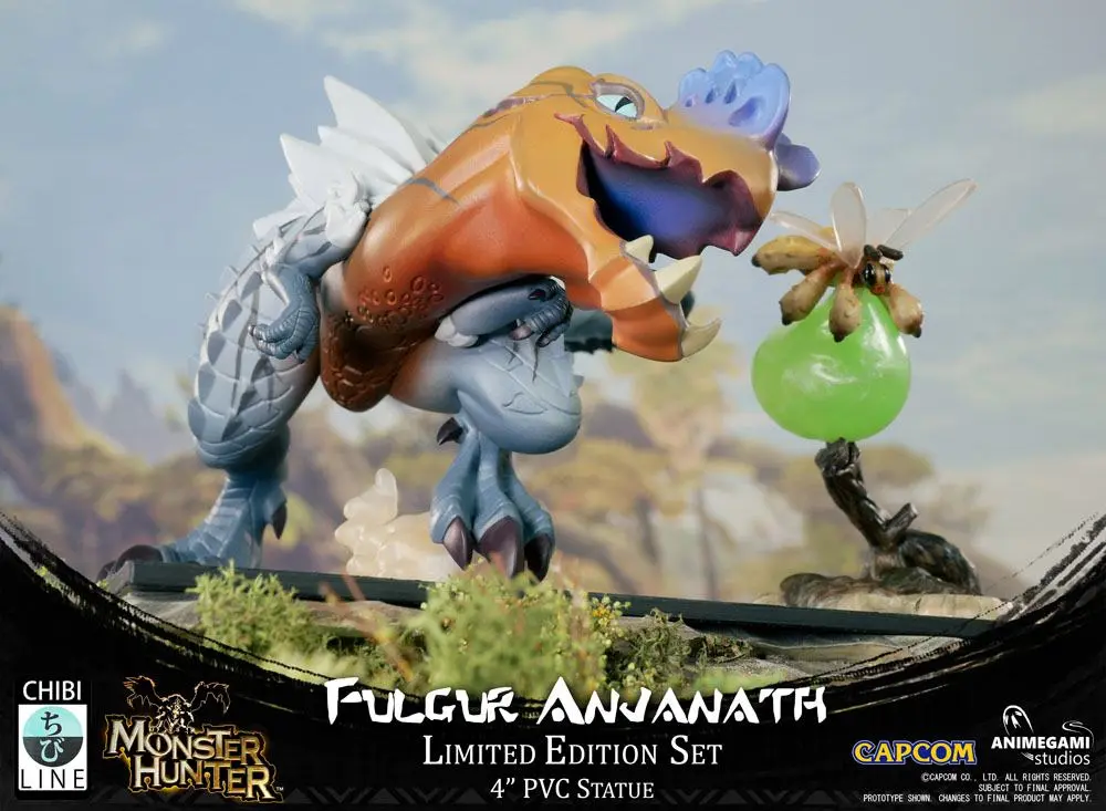 Monster Hunter PVC Statue Fulgur Anjanath 10 cm product photo