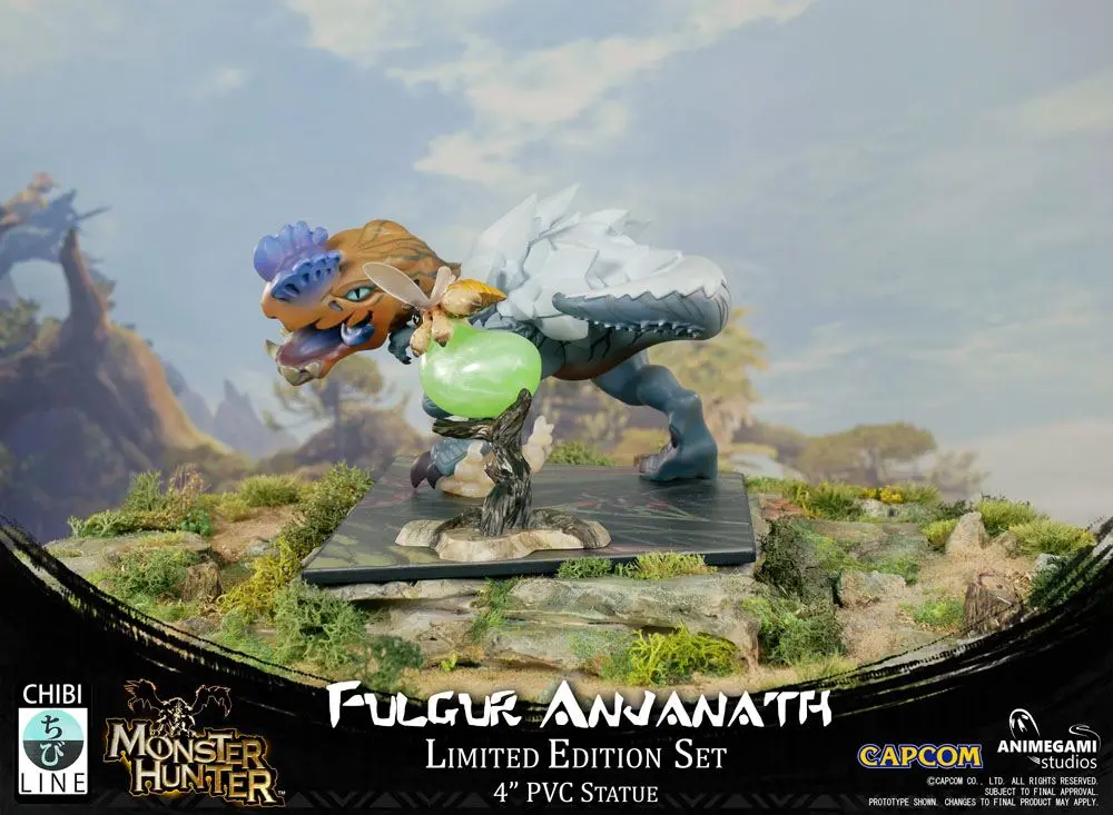 Monster Hunter PVC Statue Fulgur Anjanath 10 cm product photo