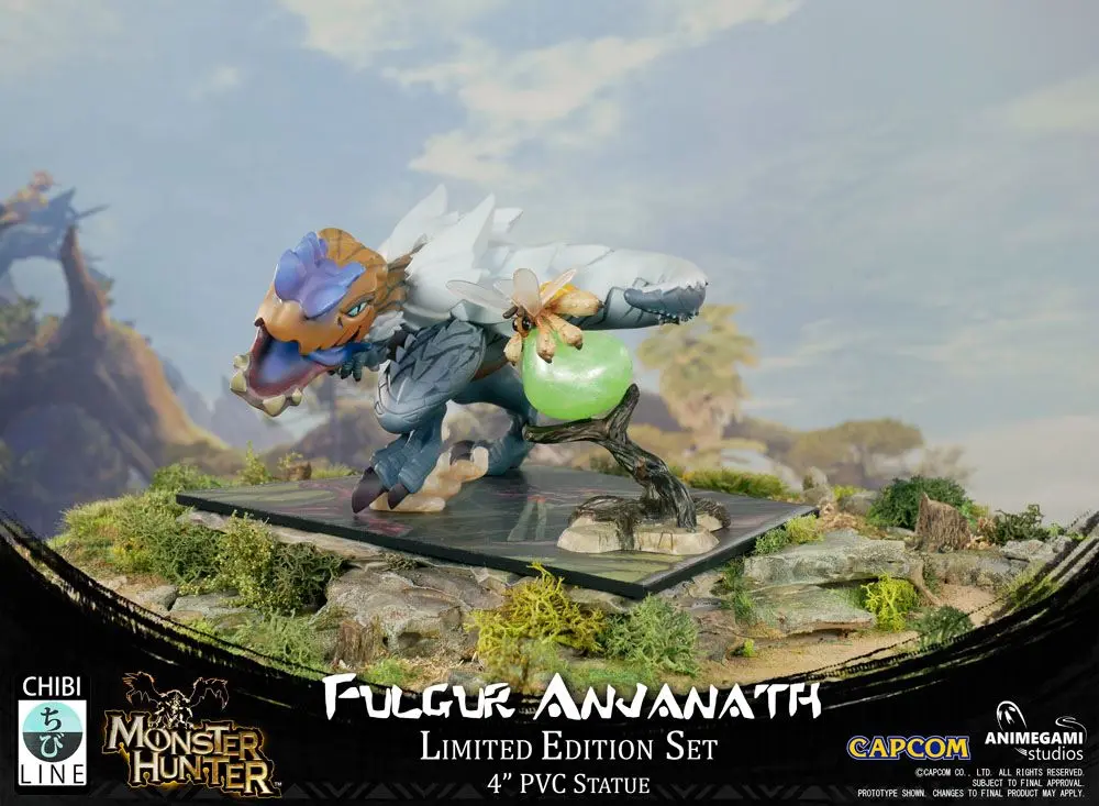 Monster Hunter PVC Statue Fulgur Anjanath 10 cm product photo