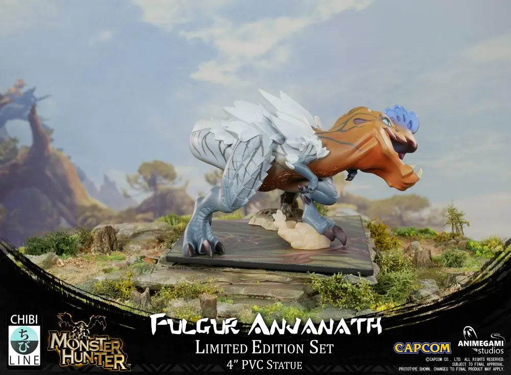 Monster Hunter PVC Statue Fulgur Anjanath 10 cm product photo