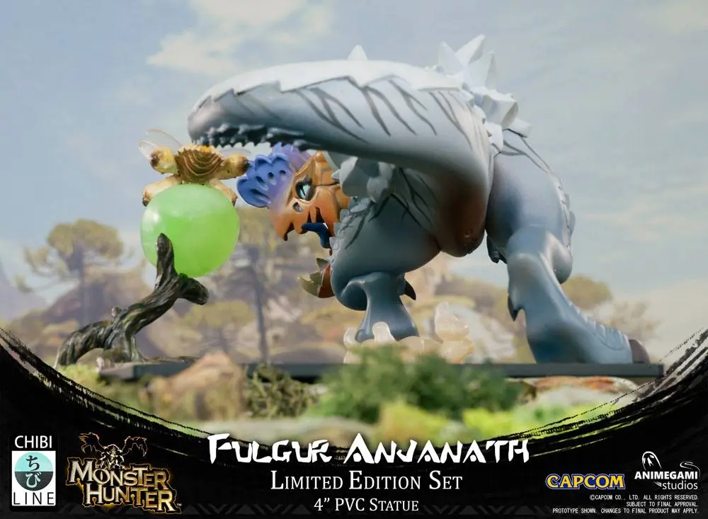 Monster Hunter PVC Statue Fulgur Anjanath 10 cm product photo