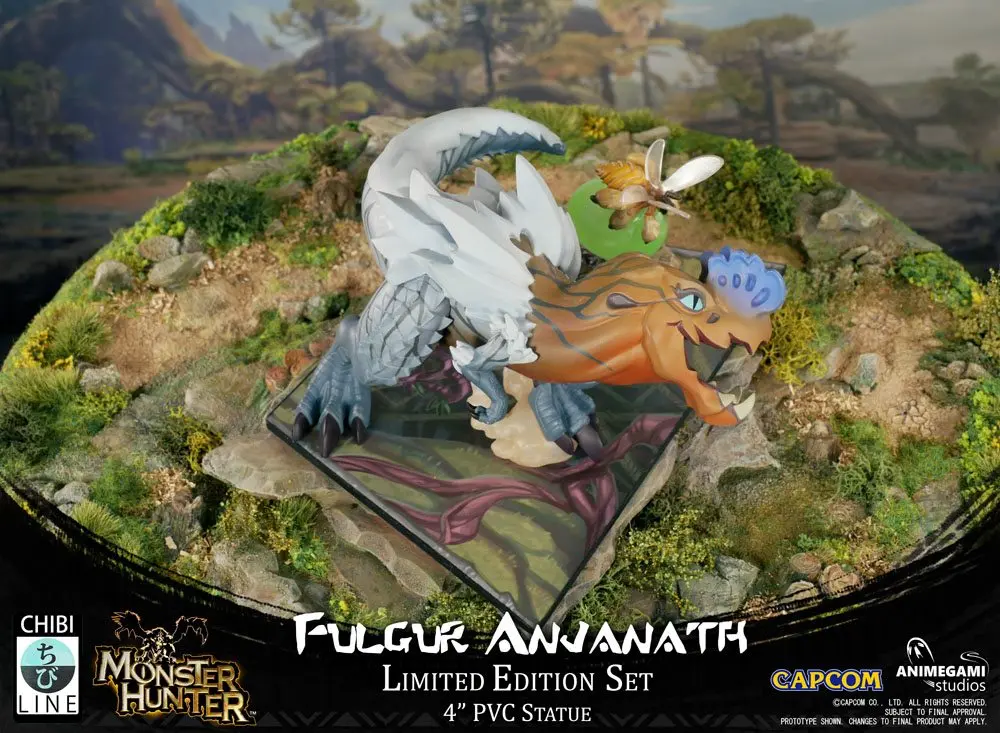Monster Hunter PVC Statue Fulgur Anjanath 10 cm product photo