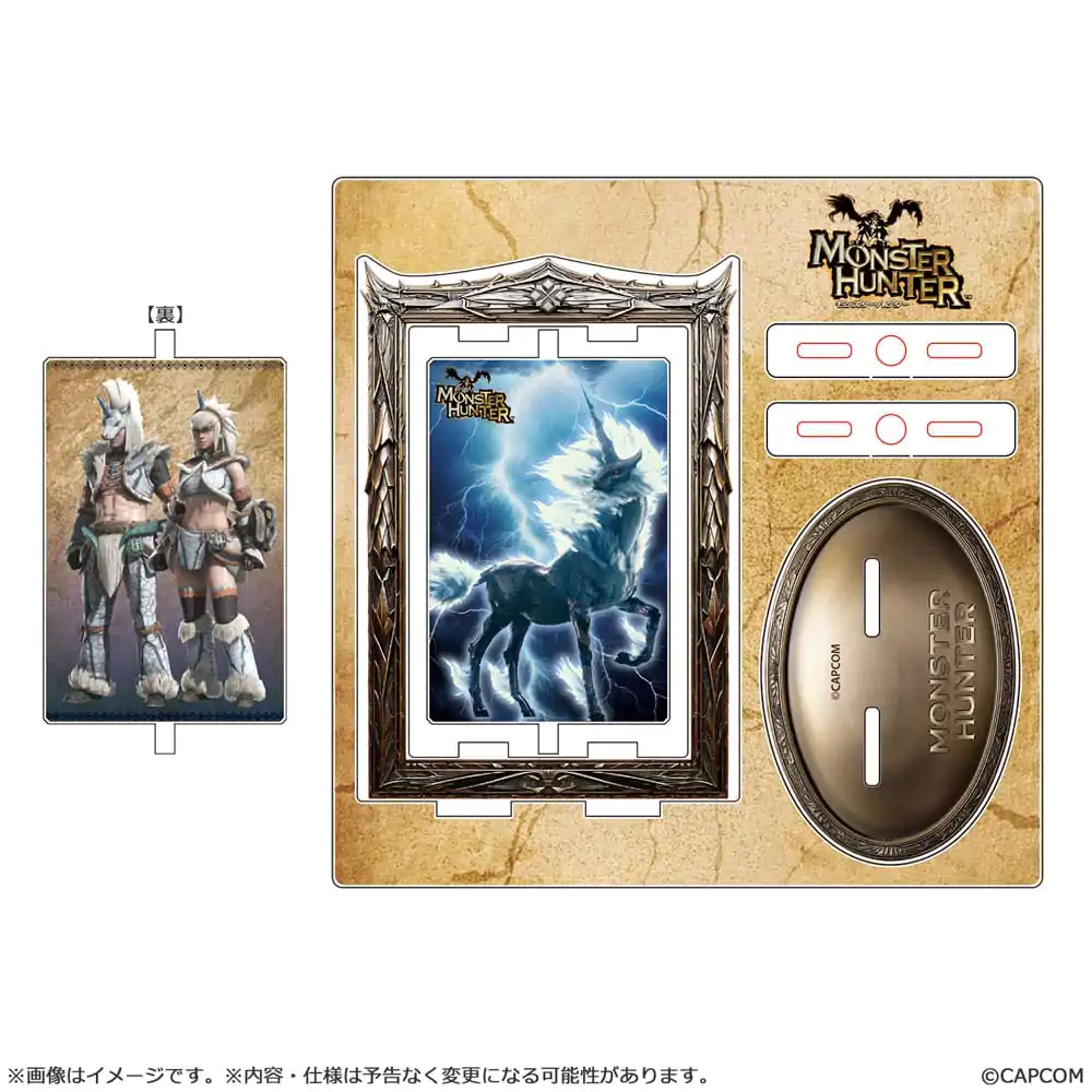 Monster Hunter Acrylic Stand Kirin Rotating 14 cm product photo