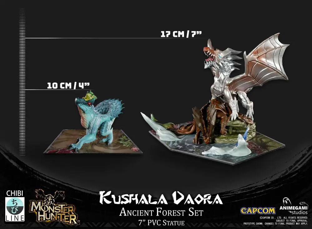 Monster Hunter PVC Statue Kushala Daora 17 cm product photo