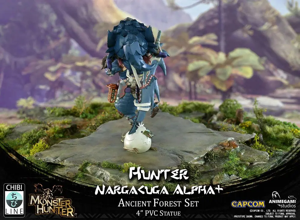 Monster Hunter PVC Statue Nargacuga Alpha+ 10 cm product photo