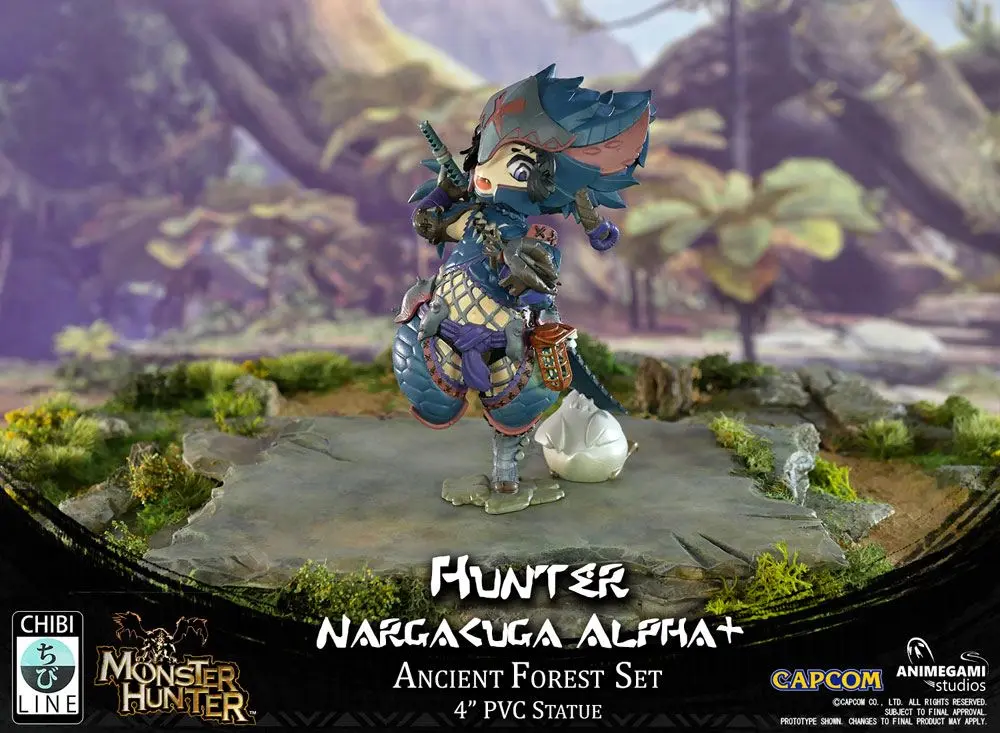 Monster Hunter PVC Statue Nargacuga Alpha+ 10 cm product photo