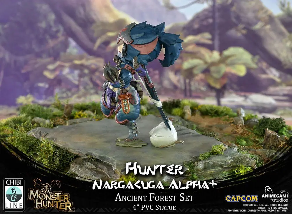 Monster Hunter PVC Statue Nargacuga Alpha+ 10 cm product photo