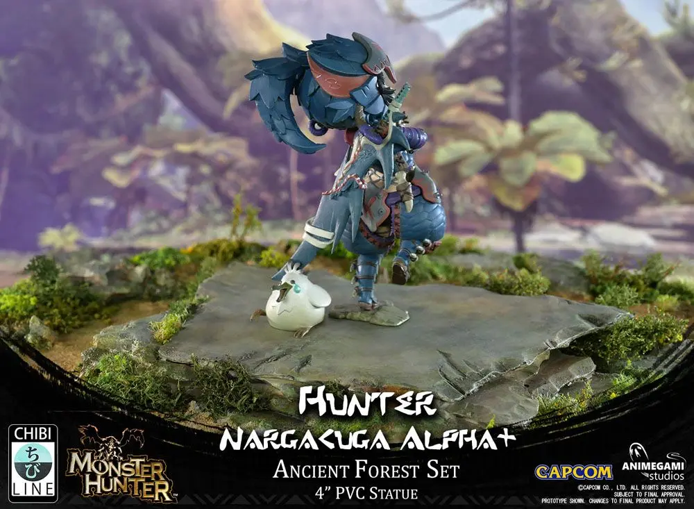 Monster Hunter PVC Statue Nargacuga Alpha+ 10 cm product photo