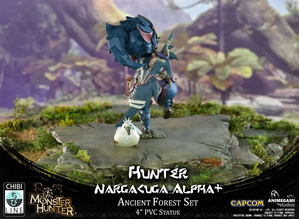 Monster Hunter PVC Statue Nargacuga Alpha+ 10 cm product photo