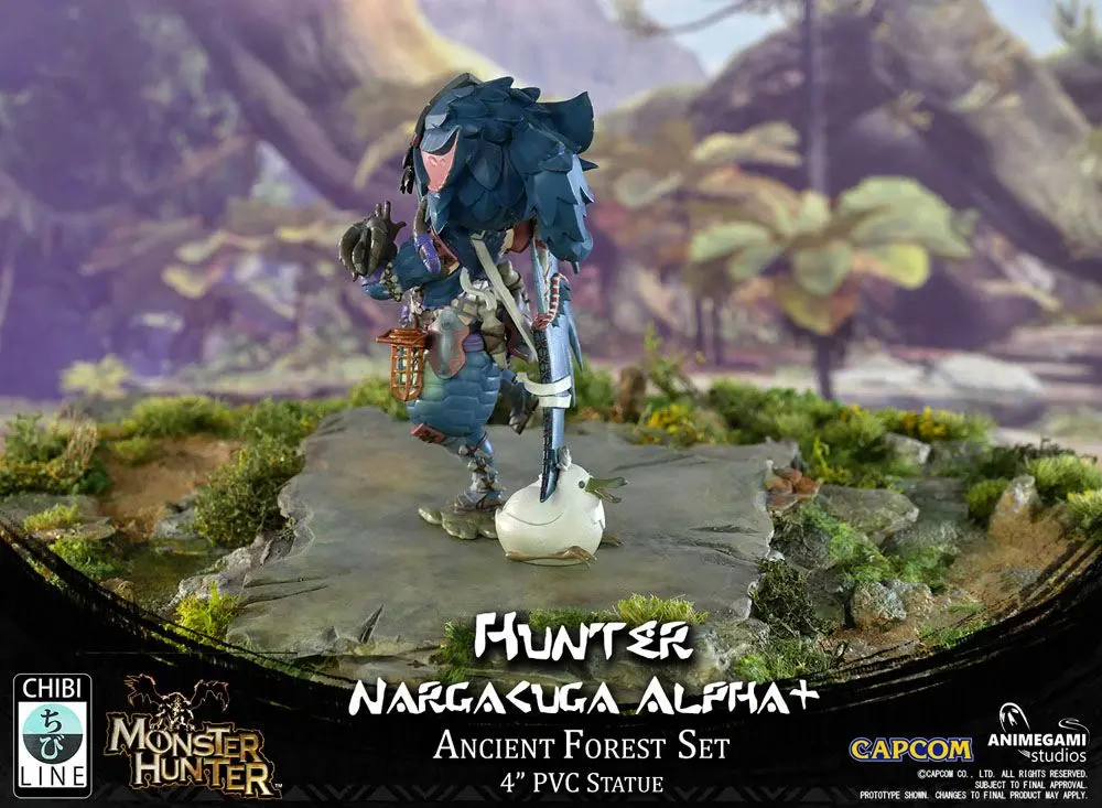 Monster Hunter PVC Statue Nargacuga Alpha+ 10 cm product photo